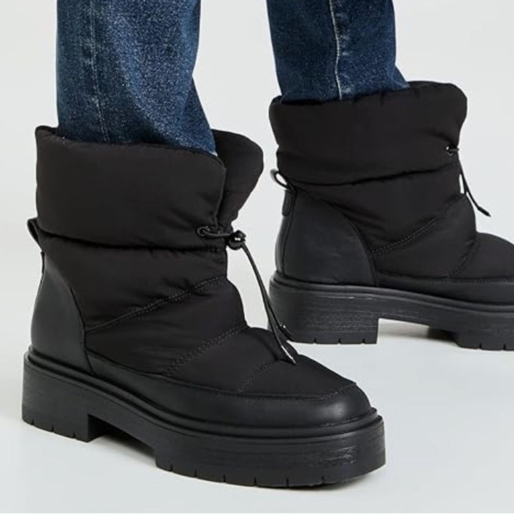 SAM EDELMAN LAKYN WOMEN’S BLACK WINTER BOOTS - 9.5